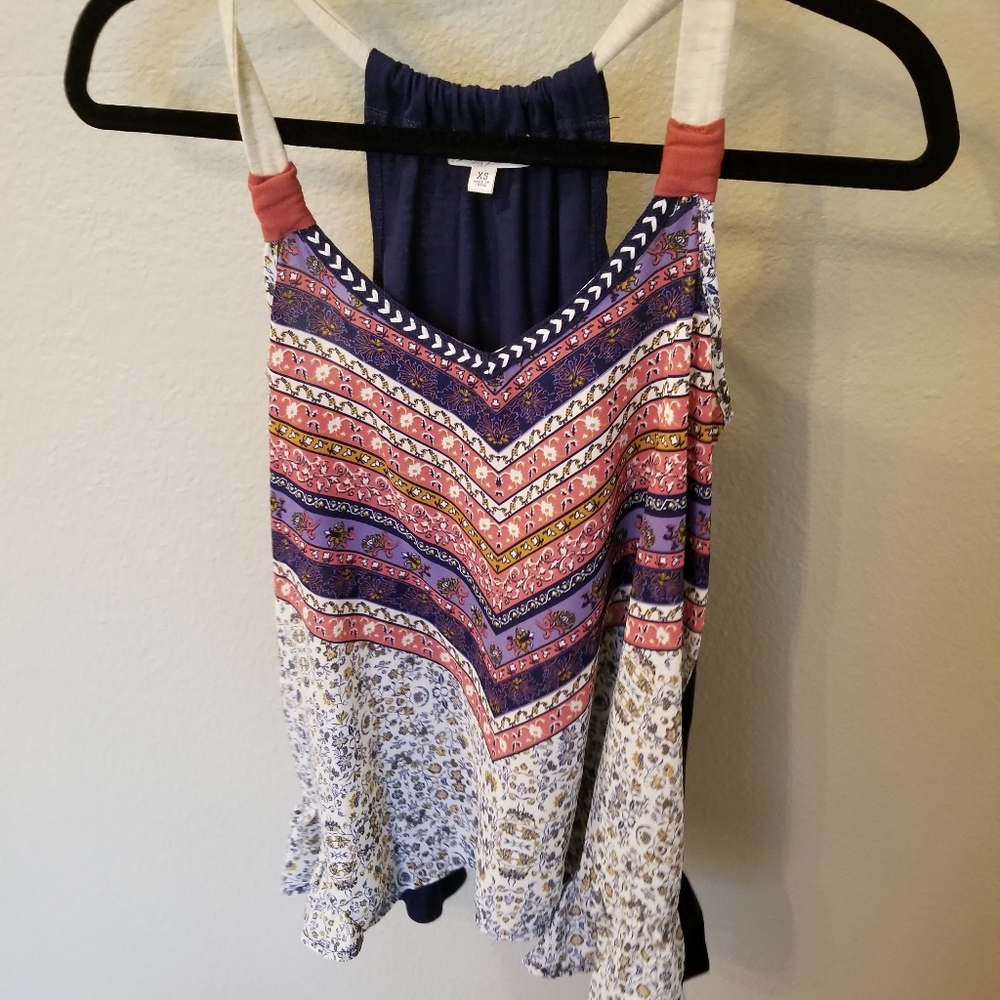 WOMENS BOHO STYLE BLOUSE